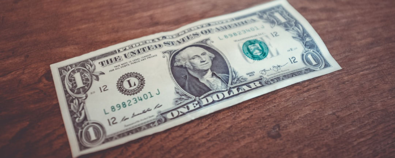 one dollar bill